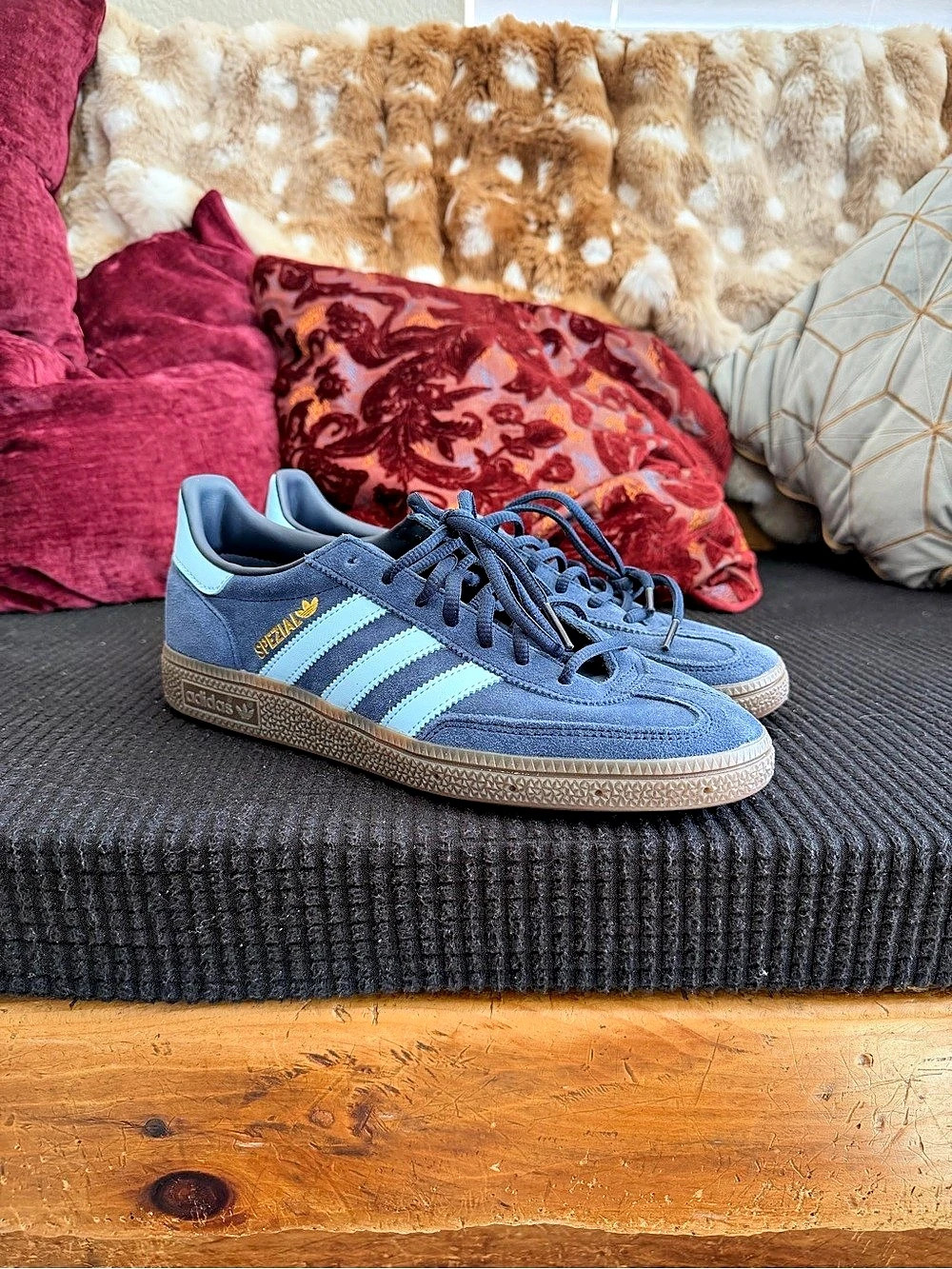 BRAND NEW Adidas Handball Spezial Navy Blue Clear Sky Sneakers